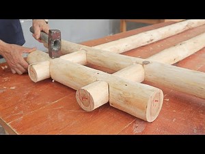 Build An Inspiring Rustic Bar // Creative And Practical Monolithic Woodworking