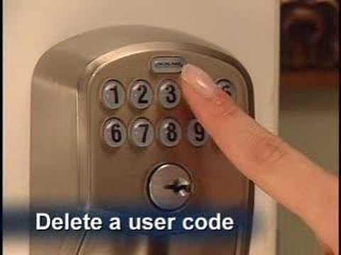 Programming the Schlage Lever