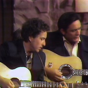 May 1969: Dylan appears on the first episode of ABC’s The Johnny Cash Show. He performs three songs, including “Girl From the North Country” as a duet with Cash. | Bob Dylan