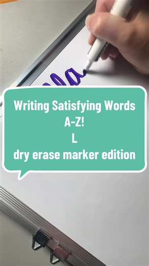 Writing Satisfying Words: Exploring the Letter L