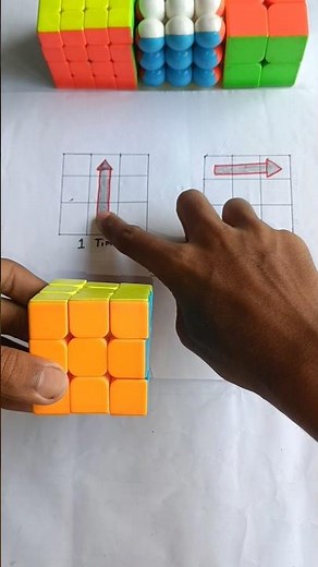 Learn to Solve 3x3 Cube Fast ⚡ | Beginner’s Guide #shorts