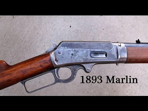 Rare - Marlin Model 1893 Rifle - Shooting This 100 Year Old Take-Down Antique