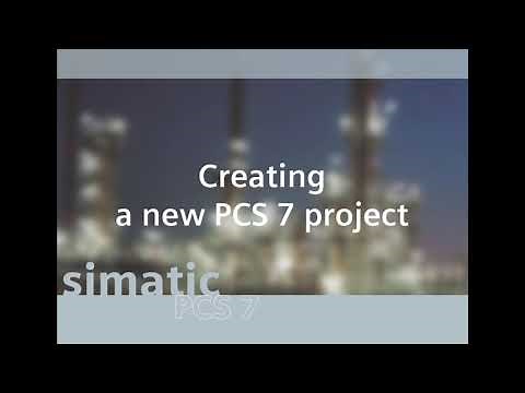 01 - PCS7 - Creating a new PCS7 project