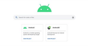 [Update: Chromium too] You can now search through Android Open Source Project code