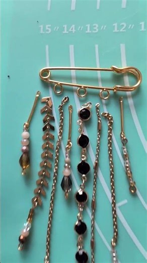 Learn how to make an easy Brooch! #brooch #diyjewelry #jewellery