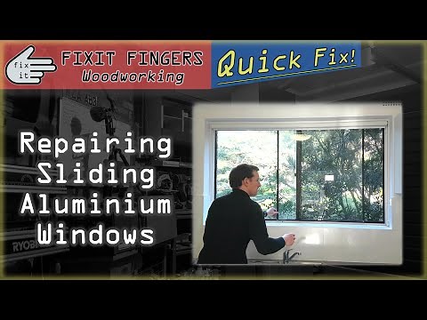 Repair Sliding Aluminium Window Tracks