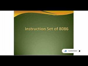 Data Transfer Instructions Of 8086 Microprocessor