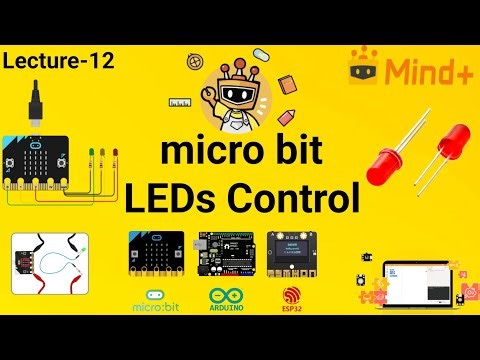 How to Control Micro:bit LED in Mind+ Block Programming