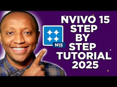 Qualitative Data Analysis Just Got Easier! NVivo 15 Tutorial 2025