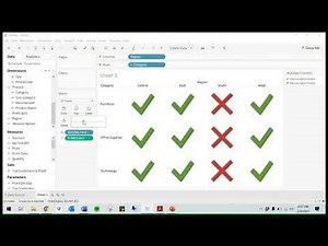 Tableau - Create Key Performance Indicators (KPIs) and Dashboard