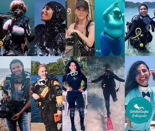 We are so excited to share with you, for the first time ever, our Girls that Scuba Ambassadorship programme, with these 10 incredible female divers from around the world. These women will work closely with our dive community to promote females in diving and represent diversity, positivity and empowerment. Girls that Scuba was founded on the simple idea of creating a safe space to celebrate females in scuba diving, and over the past three years we’ve grown ino a hugely diverse group of women and 