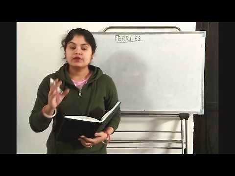 Ferrites: Spinel Structure & Spontaneous Magnetisation