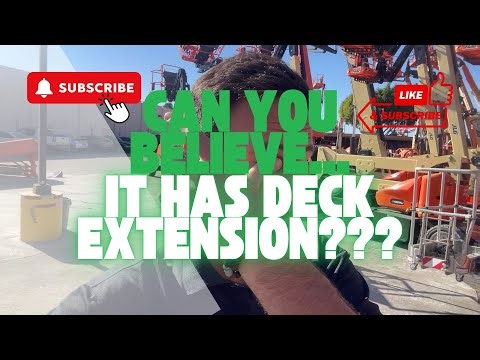 Step-by-Step Guide to Using Scissor Lift Deck Extensions!Aerial Lifts // Ryan Davison ‪@RyansLiftLab‬