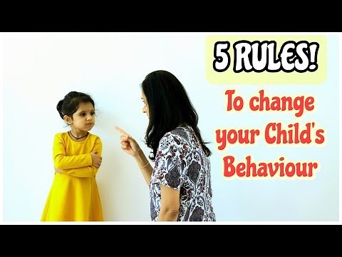 How To Change Your Child's Behaviour | Follow these 5 Rules! | Toddler Discipline