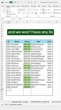 How to use the dot and asterisk symbols in Excel! #excel #spreadsheet #exceltricks