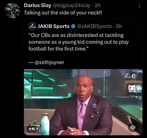 Slay strongly disagrees | Philadelphia Eagles Football 24/7