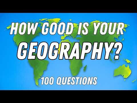 World Geography Quiz | 100 Questions - How Many Can You Answer? | Best Ultimate Quiz