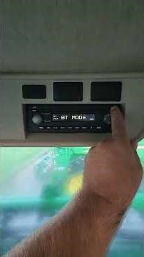 How to Connect Your Phone to the Radio Using Bluetooth - Base Model John Deere Radio