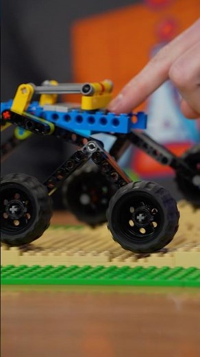 How NASA Suspension Works in LEGO! #nasa #lego