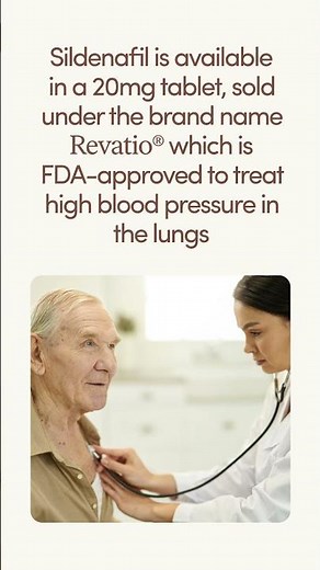 Sildenafil 20mg: What’s it used for? #short #shortsfeed