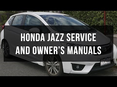 Download Honda Jazz service and owner's manual