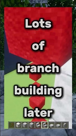 How to build a custom birch tree in minecraft (1.21)