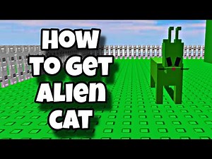 How to Get Alien Cat in Yard Sale Roblox | alien event