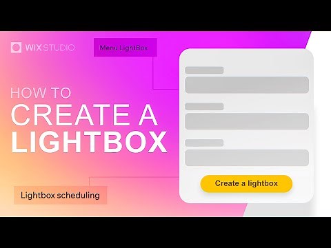 Create Popups | Master Lightboxes in Wix Studio | Tutorial