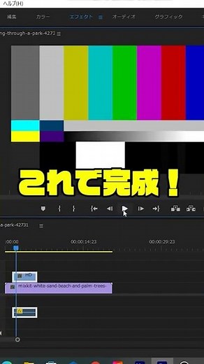 【プレミアプロ】ピー音を入れる方法【adobe premiere pro】#Shorts