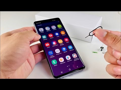 Samsung Galaxy S10 How To Insert / Remove Sim Card