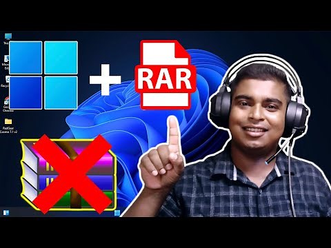 How to Extract and Open rar Files on Windows 11 (100% Free Software)