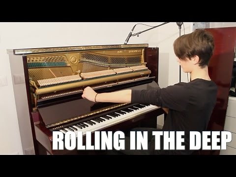 ROLLING IN THE DEEP (aggressive piano cover) - Cristian Labelli