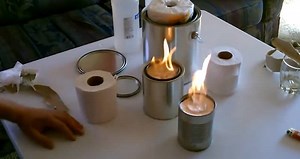 5 Emergency Heaters from Everyday Household Items