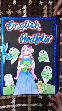 class 10 English Portfolio / English Project / link of pdf in description👇🏻
