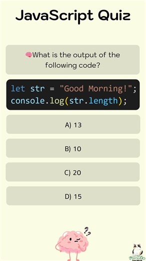 🧠Quiz: What is the output of the following code?