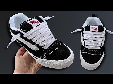 How to Lace Knu Skool Vans (Perfectly!)