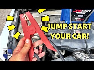 HOW TO PROPERLY JUMP START YOUR CADILLAC CTS - JNC 660 JUMP’ N CARRY JUMP STARTER TEST
