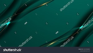 Green Abstract Background Design Elegant Golden Stock Vector (Royalty Free) 2227030401 | Shutterstock