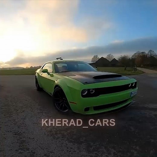 888HP DODGE HELLCAT XR WIDEBODY on AUTOBAHN | Muscle Power 🔥#kherad_cars