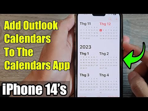 iPhone 14's/14 Pro Max: How to Add Outlook Calendars To The Calendars App