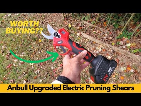 Can this cordless pruner handle tough tree limbs? Testing the Anbull electric shears with 1.6" cut