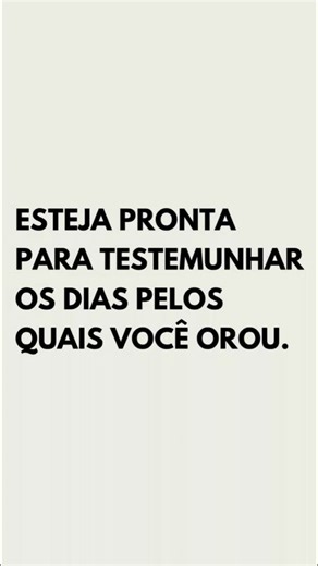 EI DEUS OUVIU SUAS ORAÇÕES TEM RESPOSTA CHEGANDO!