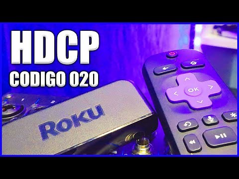 Roku HDCP error 020, screen won't turn on