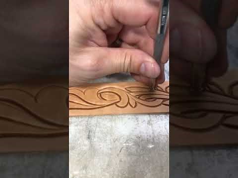 Belt tooling tutorial for the beginning leathercrafter