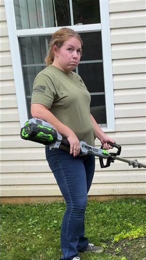 Part 2: the weedeater won this round, there will be a rematch. Ego power plus for the win 🏅