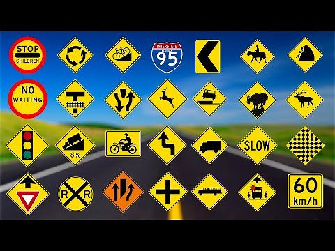 🚦 40 Essential Road Signs You Need to Master for Driving Test Success🚗🏆