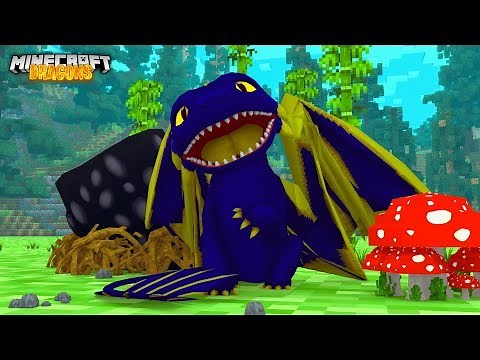 The ANCIENT NIGHTFURY HATCHES! - Minecraft Dragons