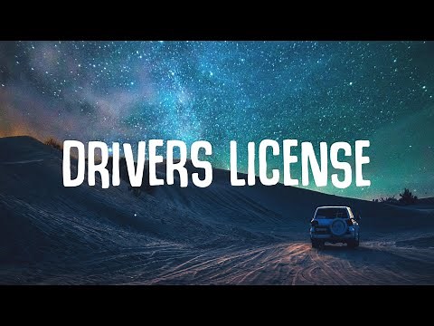 Olivia Rodrigo - Drivers License (Lyrics)