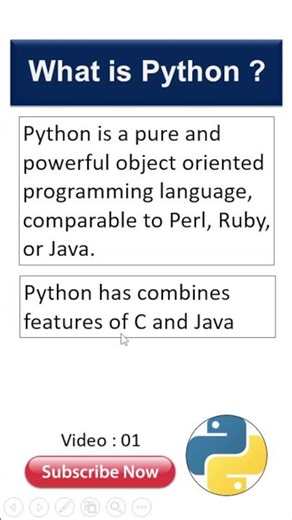 What is python ?