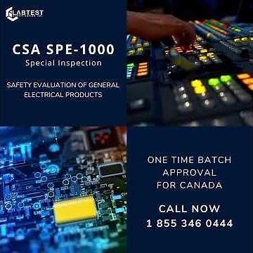 LabTest Certification - SPE 1000 | Video Spot
